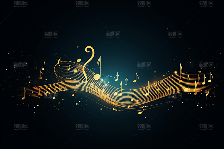 音乐音符旋律乐符素材