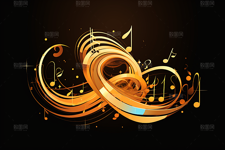音乐音符高清乐符素材