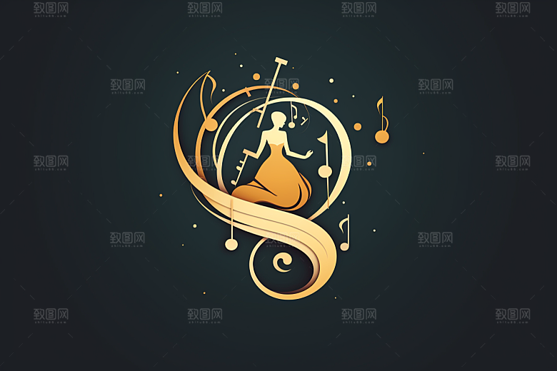 音乐音符高清律动素材