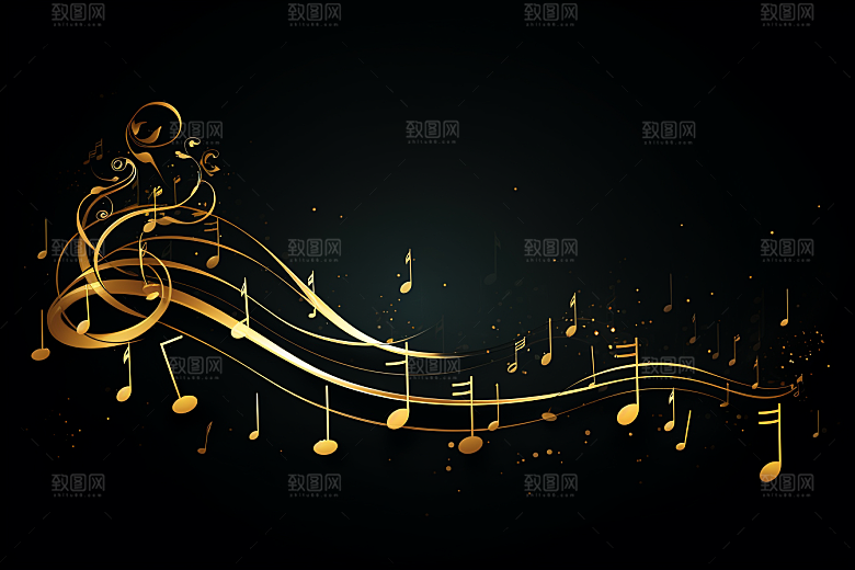 音乐音符乐符乐章素材