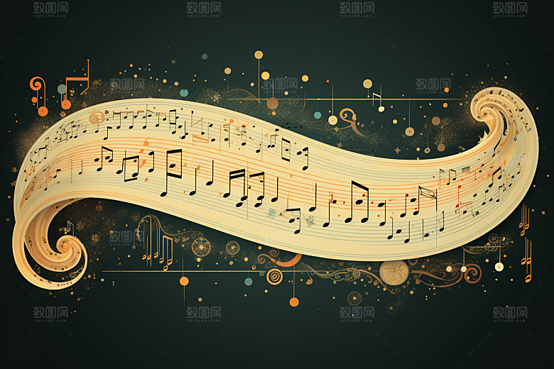 音乐音符乐章乐符素材