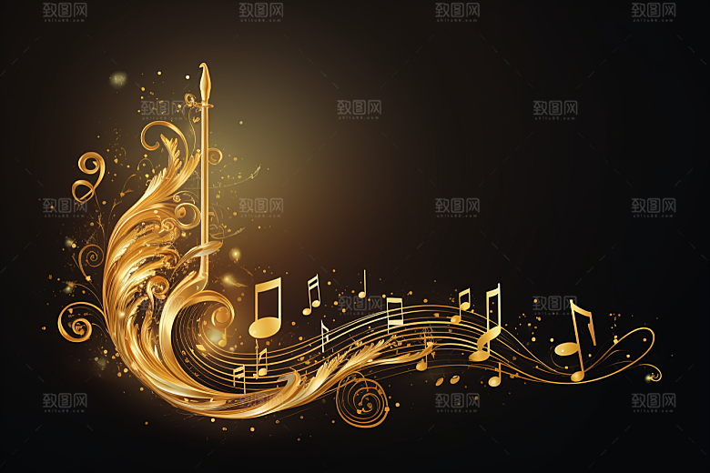 音乐音符高清乐符素材
