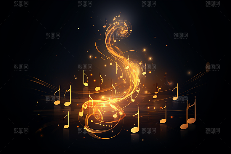 音乐音符乐符高清素材