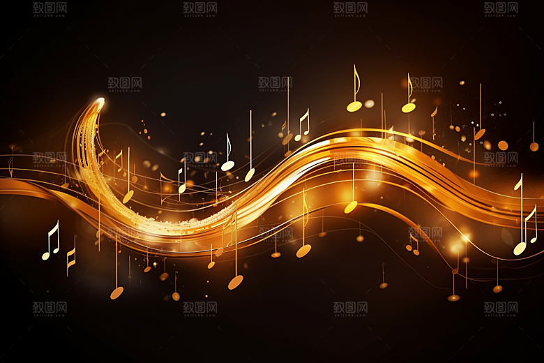 音乐音符高清动感素材