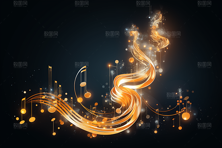 音乐音符高清乐符素材