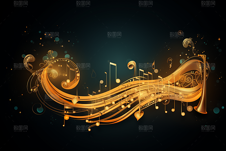 音乐音符乐符灵动素材