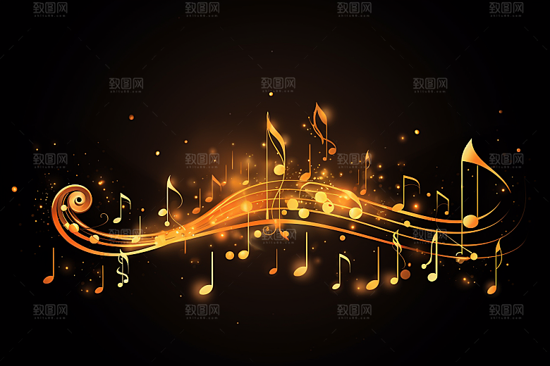 音乐音符高清乐符素材
