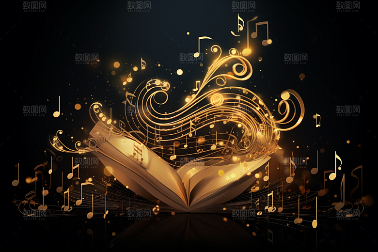 音乐音符旋律乐符素材