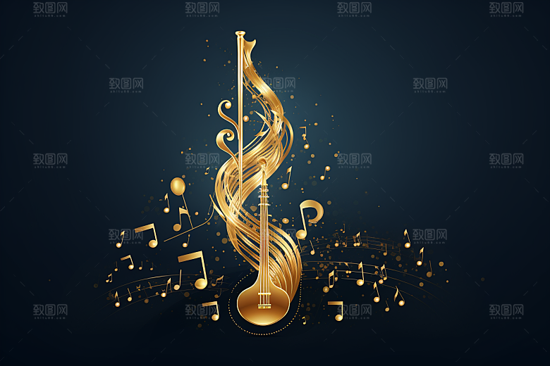 音乐音符乐符灵动素材