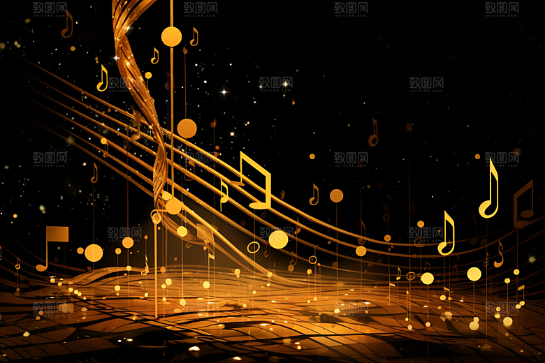 音乐音符高清乐符素材