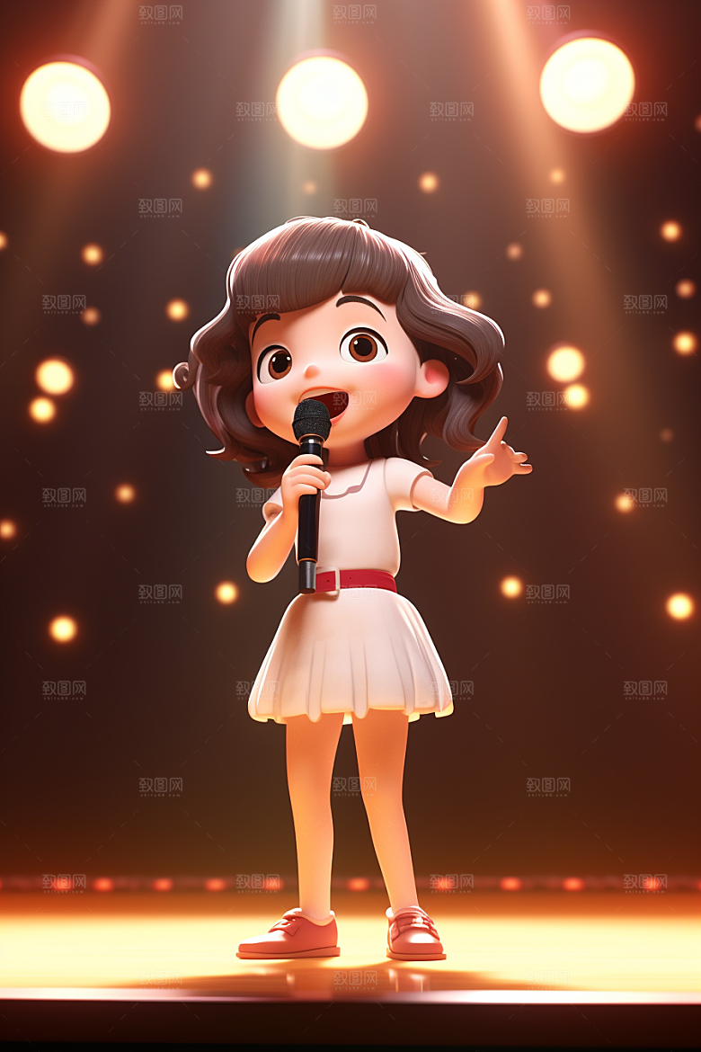 艺术生表演3D艺术细胞模型