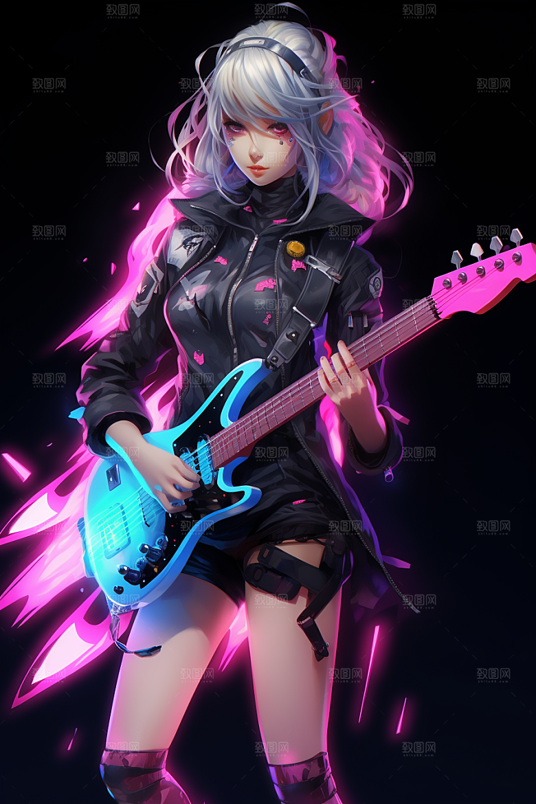 艺术生表演3D人物模型