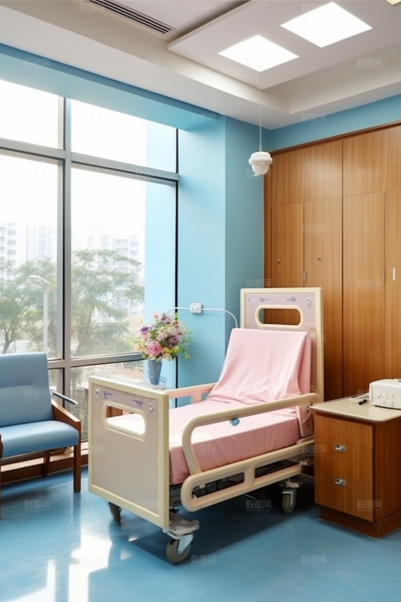 医院病房医学摄影图