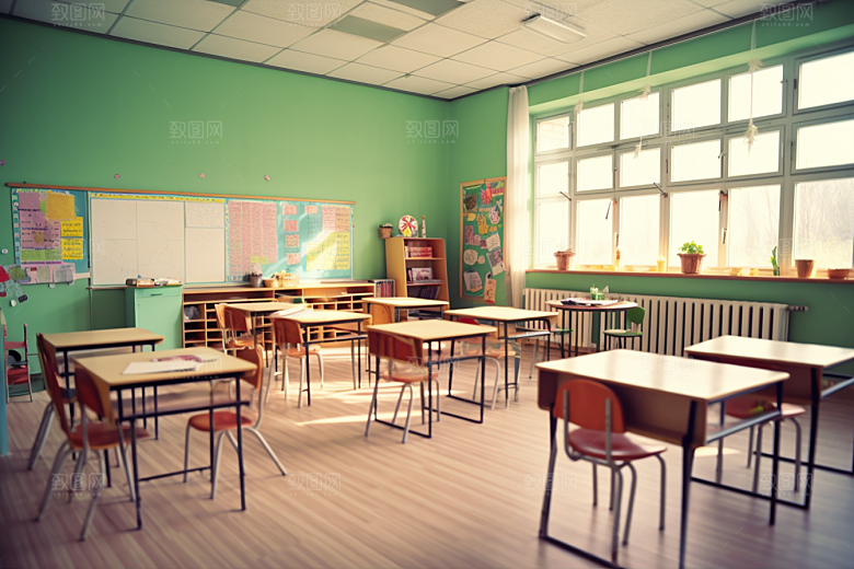 幼儿园教室课堂课程效果图