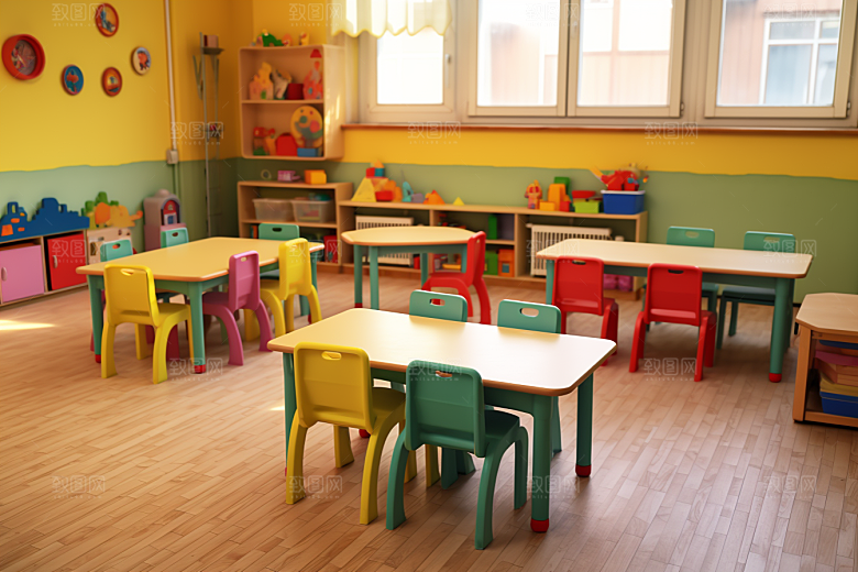 幼儿园教室室内幼教效果图