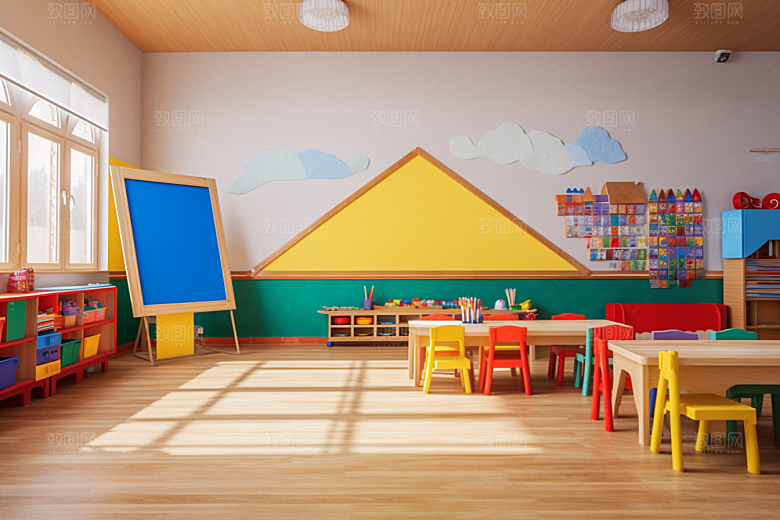 幼儿园教室幼教温馨效果图
