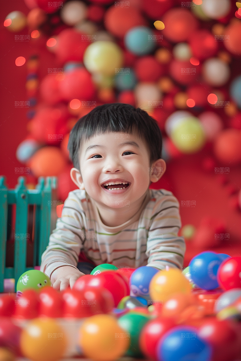 幼儿园里的小朋友儿童高清摄影图
