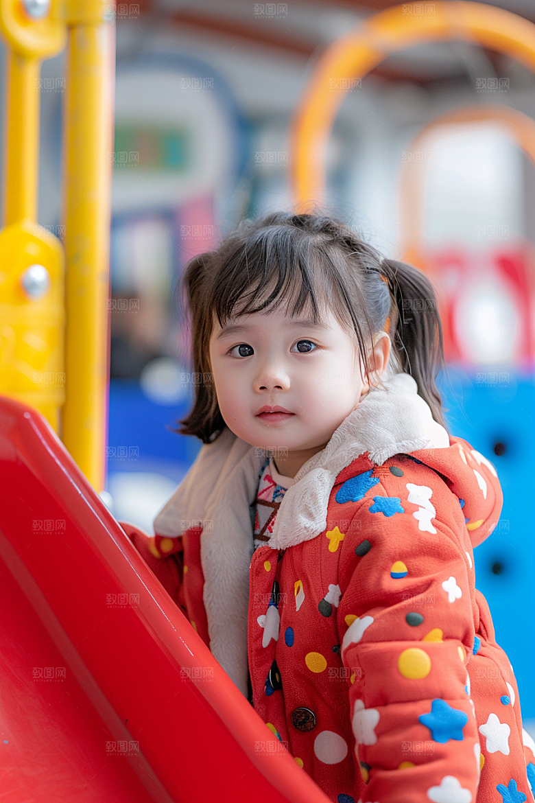 幼儿园里的小朋友童趣儿童摄影图