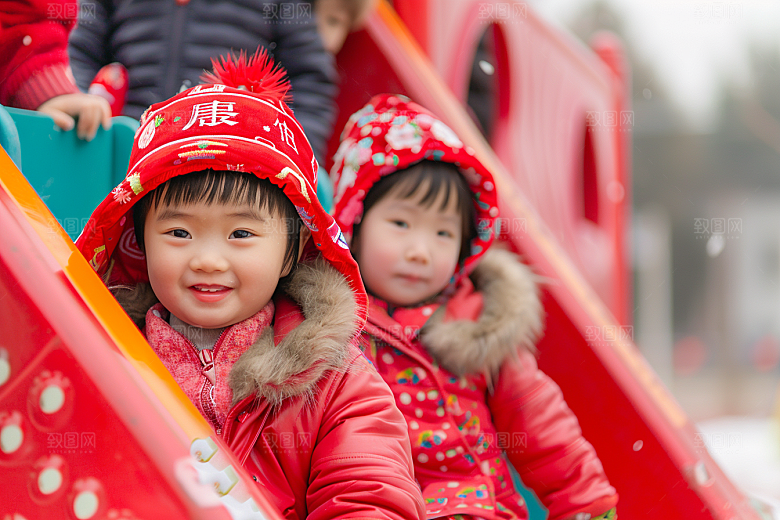幼儿园里的小朋友童真儿童摄影图