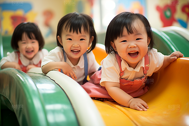 幼儿园里的小朋友高清学前班摄影图