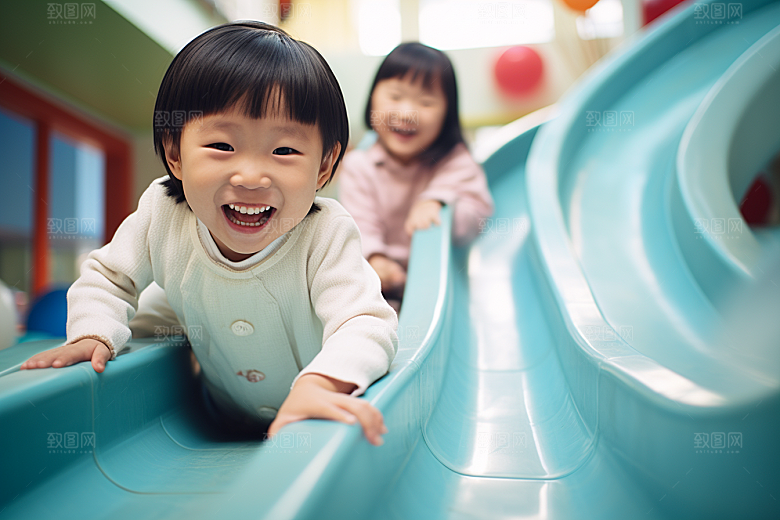 幼儿园里的小朋友童真学生摄影图