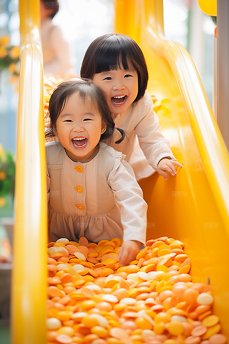 幼儿园里的小朋友上学学前班摄影图