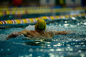 游泳运动员高清体育摄影图