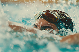 游泳比赛水上运动运动摄影图