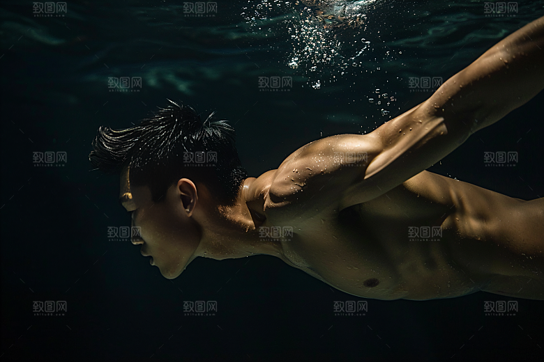 游泳比赛运动水上运动摄影图