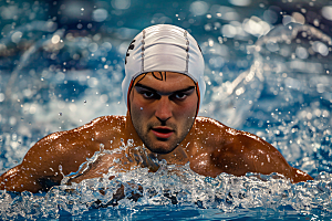游泳比赛游泳运动员水上运动摄影图
