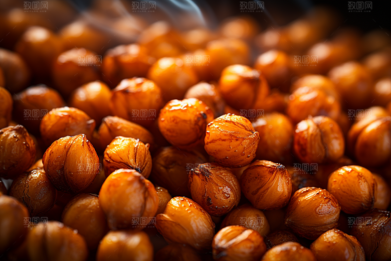 油炸黄金豆高清零食摄影图
