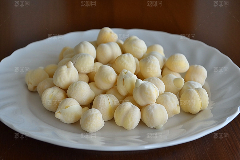 油炸黄金豆地方特色油炸食品摄影图