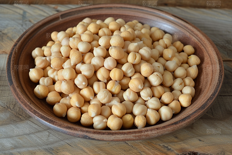 油炸黄金豆美食地方特色摄影图