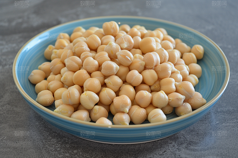 油炸黄金豆零食地方特色摄影图