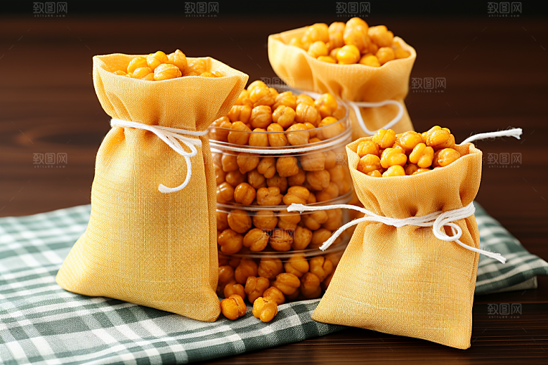 油炸黄金豆素材高清摄影图
