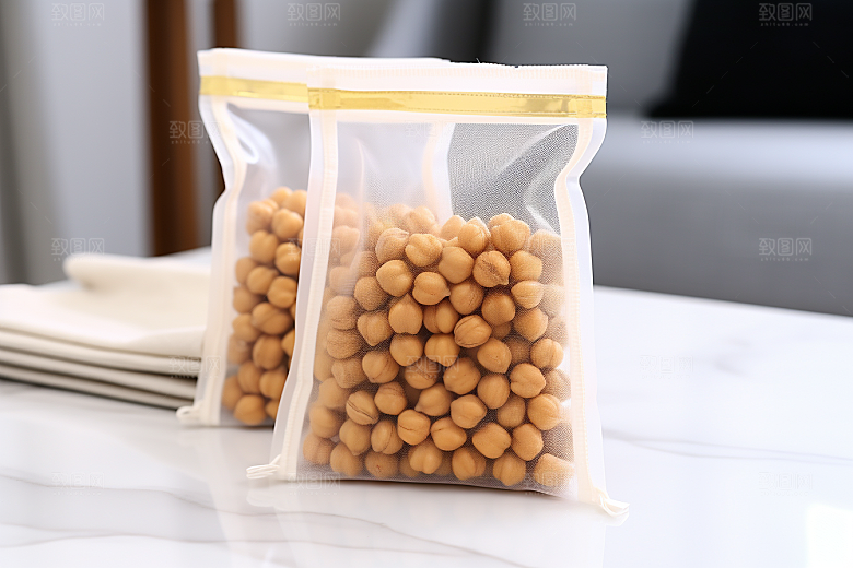 油炸黄金豆美味油炸食品摄影图