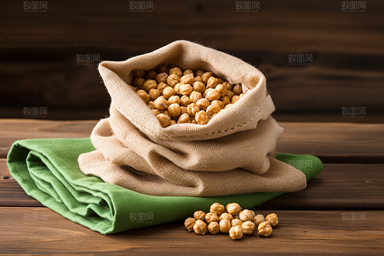 油炸黄金豆高清素材摄影图