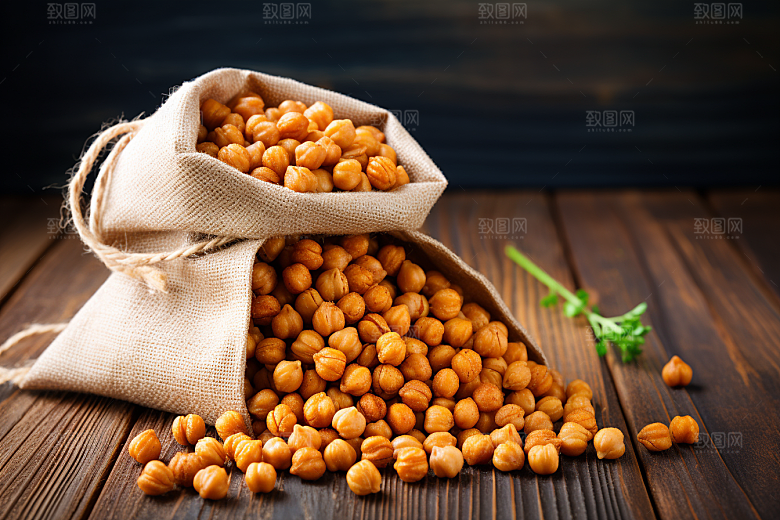 油炸黄金豆素材高清摄影图