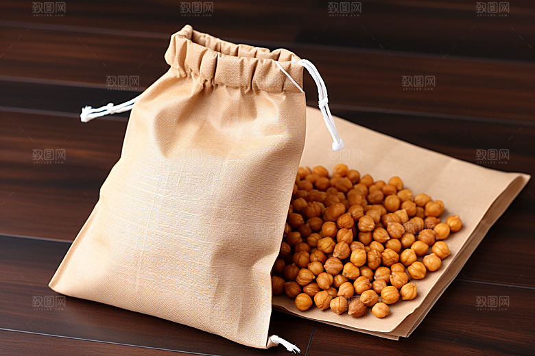 油炸黄金豆地方特色油炸食品摄影图
