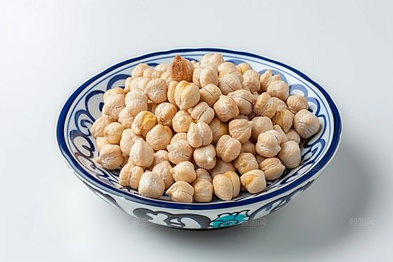 油炸黄金豆零食油炸食品摄影图