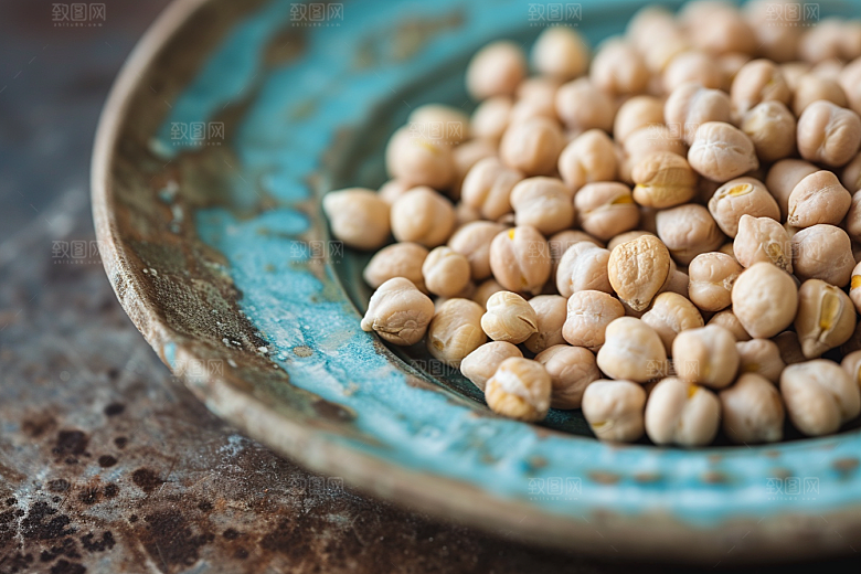 油炸黄金豆膨化食品零食摄影图