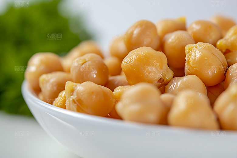 油炸黄金豆美食地方特色摄影图