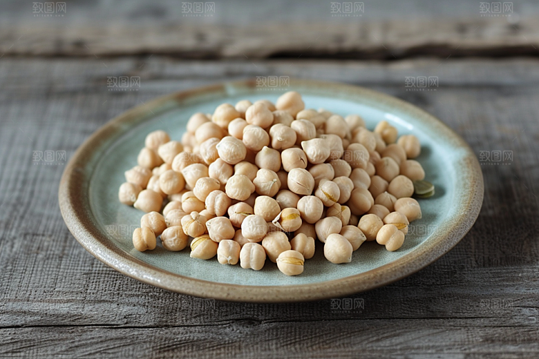 油炸黄金豆美味素材摄影图