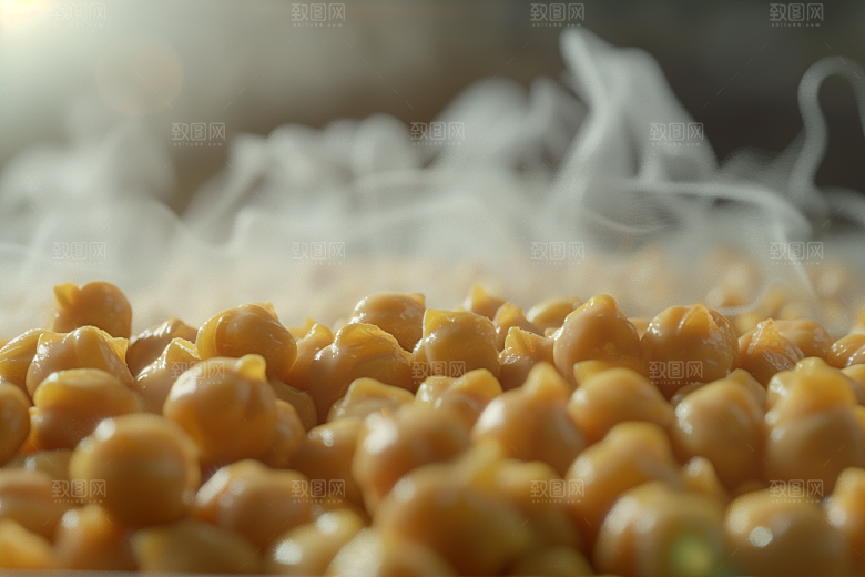 油炸黄金豆油炸食品素材摄影图