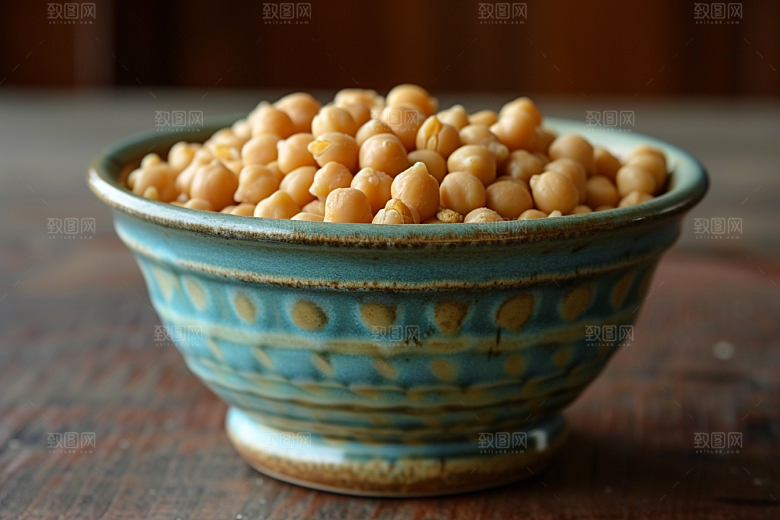 油炸黄金豆素材美食摄影图