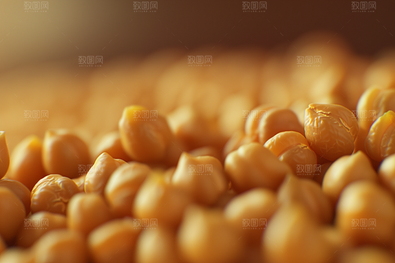 油炸黄金豆油炸食品零食摄影图