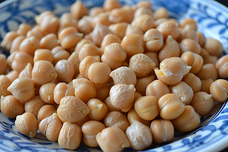 油炸黄金豆膨化食品素材摄影图