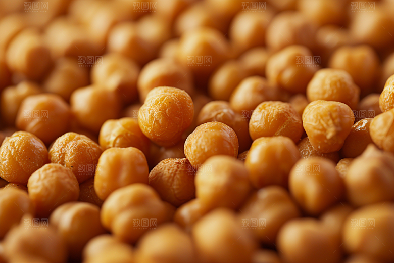 油炸黄金豆美食美味摄影图