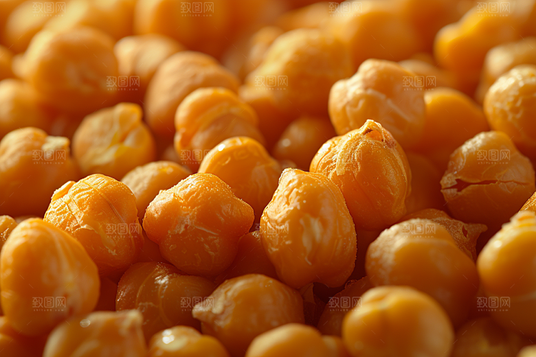 油炸黄金豆高清美食摄影图