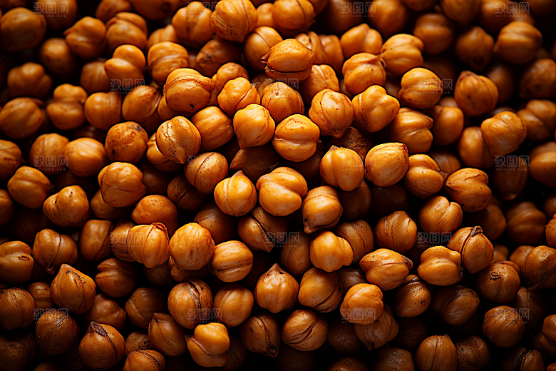 油炸黄金豆地方特色零食摄影图